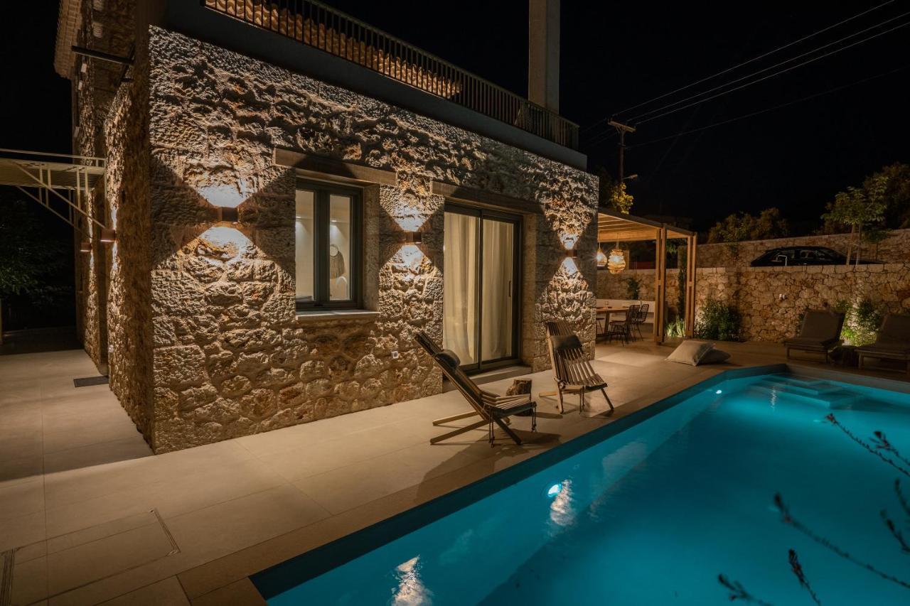 Papadria Villas - Modern Luxury Villas Near Kathisma Beach Tsoukaládhes 外观 照片