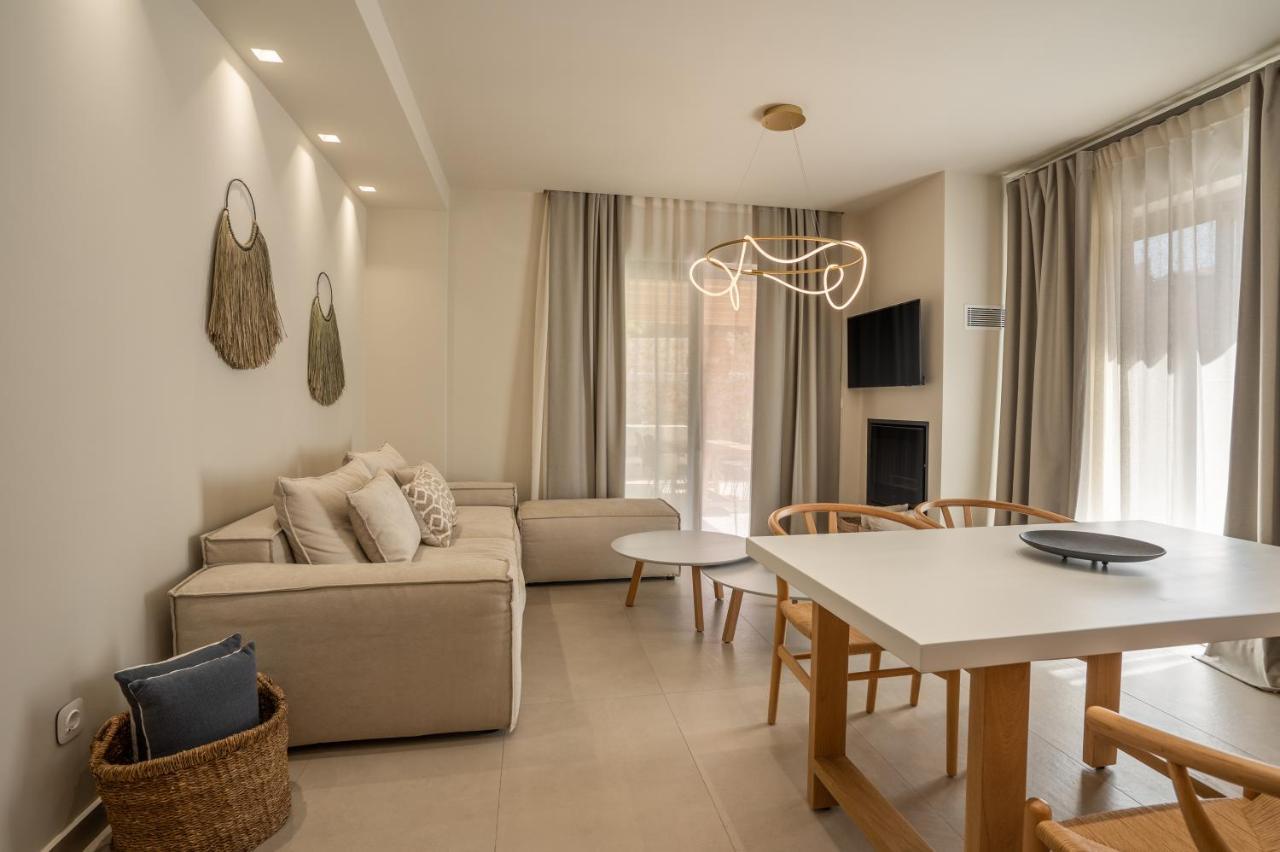 Papadria Villas - Modern Luxury Villas Near Kathisma Beach Tsoukaládhes 外观 照片