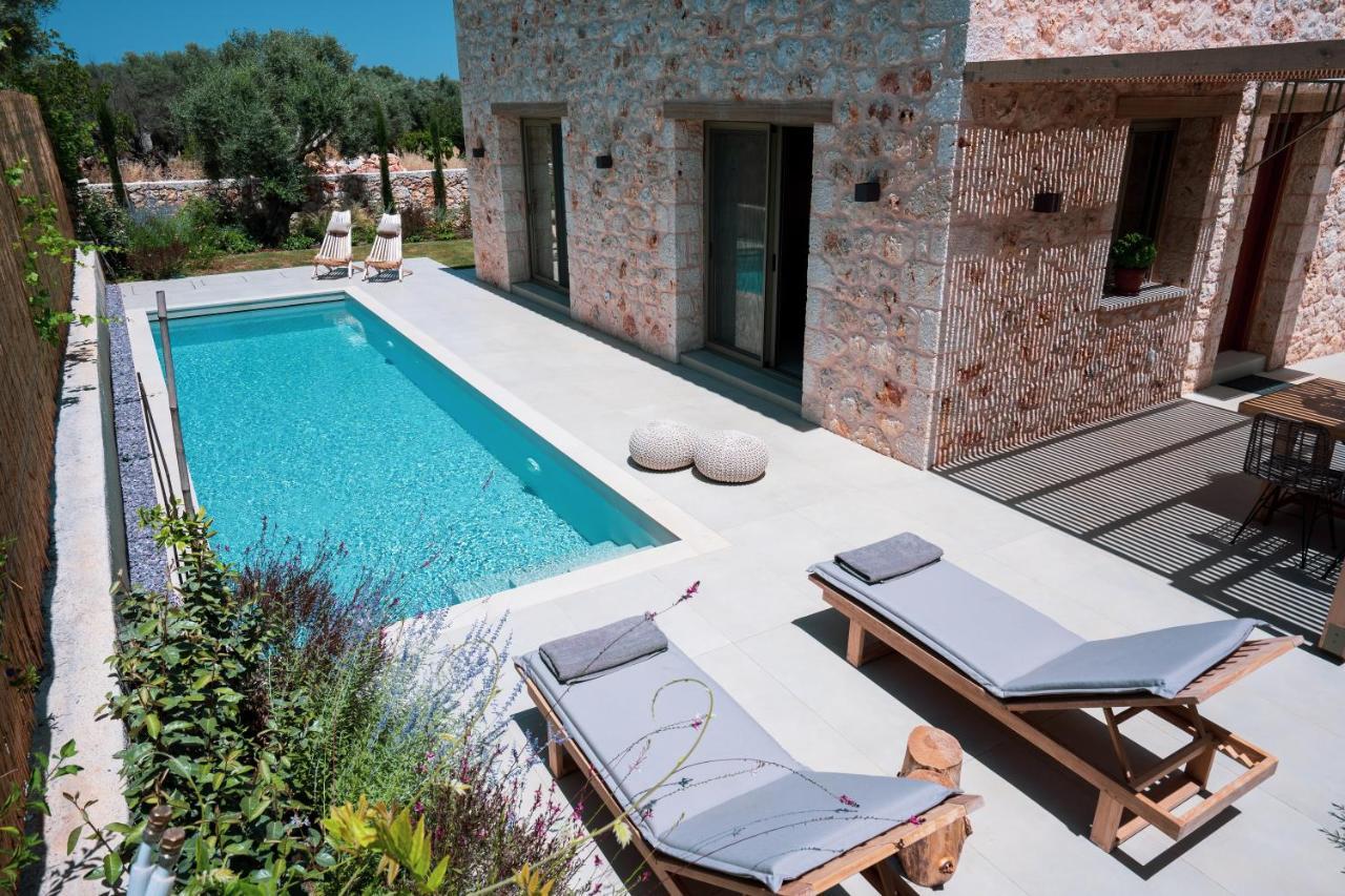 Papadria Villas - Modern Luxury Villas Near Kathisma Beach Tsoukaládhes 外观 照片